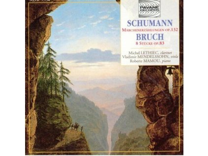 Max Bruch (1838-1920) - Stücke für Klarinette,Viola,Klavier op.83 Nr.1-8 (CD)