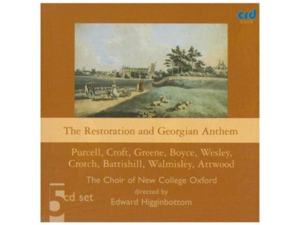 Oxford New College Choir - The Restoration & Georgian Anthems (CD)
