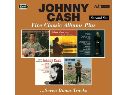 Johnny Cash - Five Classic Albums Plus (Second Set) (CD)