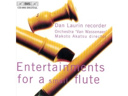 Dan Laurin - Entertainments for a Small Flute (CD)