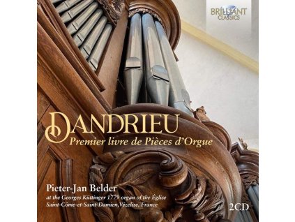 Jean Francois Dandrieu (1682-1738) - Premier Livre de Pieces d'Orgue (CD)