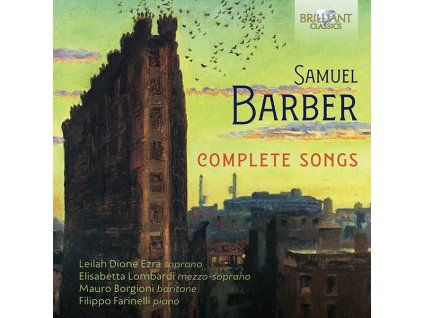 3615980 samuel barber 1910 1981 samtliche lieder cd