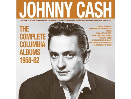 JOHNNY CASH - The Complete Columbia Albums 1958-62 (CD)
