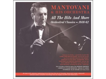 MANTOVANI & HIS ORCHESTRA - All The Hits And More - Orchestral Classics 1936-62 (CD)