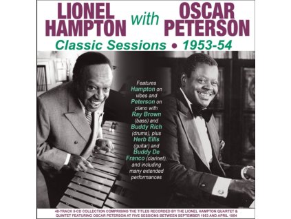 LIONEL HAMPTON & OSCAR PETERSON - Lionel Hampton With Oscar Peterson - Classic Sessions 1953-54 (CD)