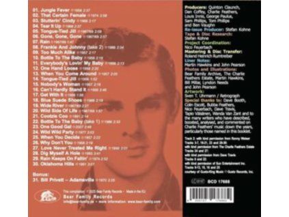 3617708 charlie feathers rocks cd