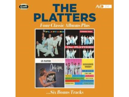 PLATTERS - Four Classic Albums Plus (The Platters / Volume 2 / Only You / Remember When) (CD)