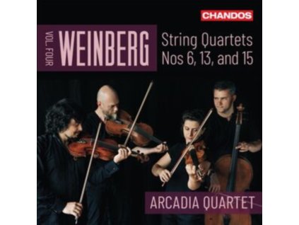 ARCADIA QUARTET - Mieczyslaw Weinberg: String Quartets / Vol. 4 (Nos 6. 13 And 15) (CD)