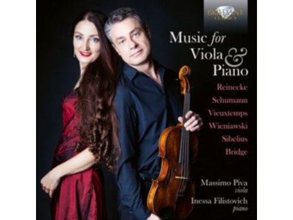 MASSIMO PIVA/INESSA FILISTOVICH - Music For Viola & Piano By Reinecke / Schumann / Vieuxtemps / Wieniawski / Sibelius And Bridge (CD)