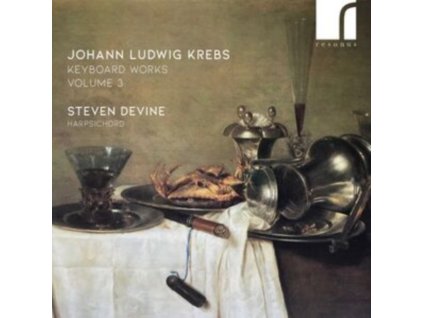 STEVEN DEVINE - Johann Ludwig Krebs: Keyboard Works Volume 3 (CD)