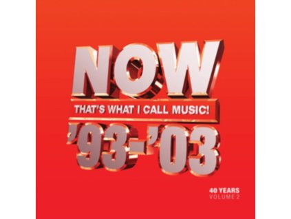 VARIOUS ARTISTS - Now Thats What I Call 40 Years: Volume 2 - 1993-2003 (CD)