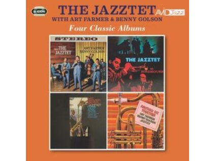 JAZZTET (WITH ART FARMER & BENNY GOLSON) - Four Classic Albums (Meet The Jazztet / At Birdhouse / Here And Now / Another Git Together) (CD)