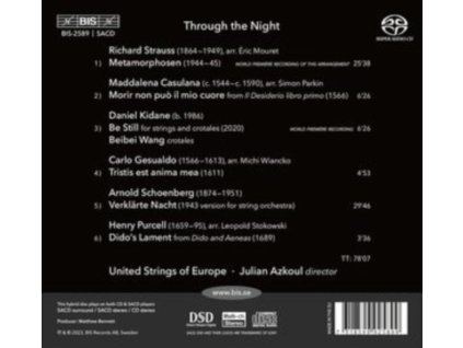 UNITED STRINGS OF EUROPE - Through The Night (SACD)