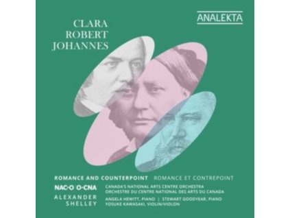CANADAS NATIONAL ARTS CENTRE ORCHESTRA / ALEXANDER SHELLEY / ANGELA HEWITT / STEWART GOODYEAR / YOSUKE KAWASAKI - Clara / Robert / Johannes: Romance And Counterpoint (CD)