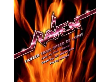 RAVEN - Faster Than The Speed Of Light - Live At The Inferno / Destroy All Monsters / Party Killers (CD Box Set)