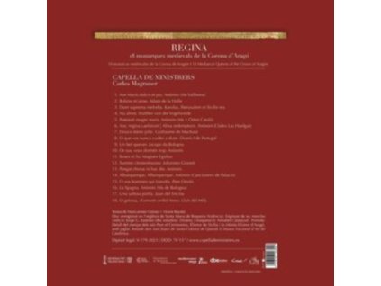 CAPELLA DE MINISTRERS / CARLES MAGRANER - Regina (CD)