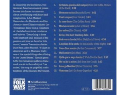 LA MARISOUL AND LOS TEXMANIACS - Corazones And Canciones (CD)
