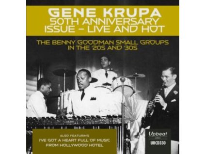 GENE KRUPA - 50th Anniversary Issue - Live And Hot (CD)