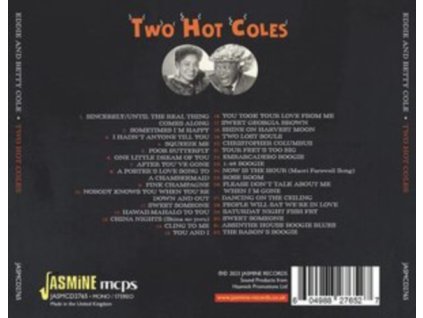 EDDIE & BETTY COLE - The Two Hot Coles (CD)