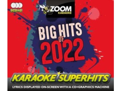 ZOOM KARAOKE - Zoom Big Hits Of 2022 (CD+G) (Digi) (CD)