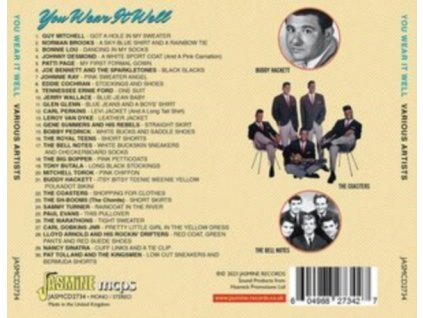 VARIOUS ARTISTS - You Wear It Well - Pop. RNR & Country Songs 53-62 (CD)