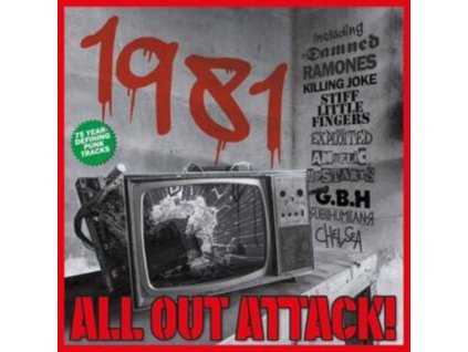 VARIOUS ARTISTS - 1981 - All Out Attack (Clamshell) (CD)