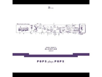 JOHN ZORN - John Zorns Olympiad Vol. 3 - Pops Plays Pops - Eugene Chadbourne Plays The Book Of Heads (CD)