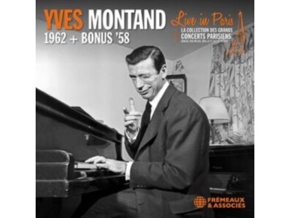 YVES MONTAND - Live In Paris - 1962 + Bonus 1958 (CD)