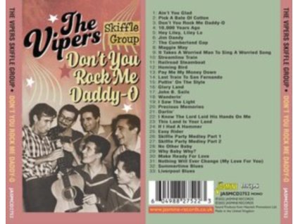 VIPERS SKIFFLE GROUP - Dont You Rock Me Daddy-O (CD)