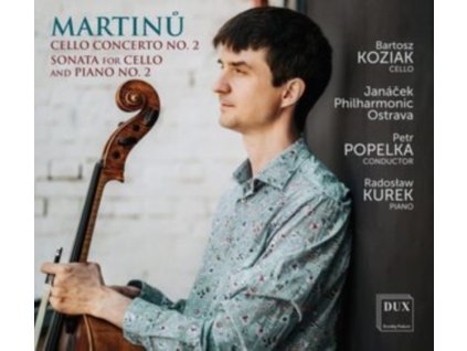 BARTOSZ KOZIAK / JANACEK PHILHARMONIC ORCHESTRA / PETR POPELKA / RADOSLAW KUREK - Martinu: Cello Concerto No. 2 / H. 304 & Cello Sonata No. 2 / H / 286 (CD)