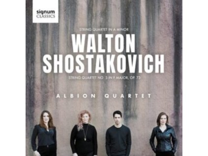 ALBION QUARTET - Walton: String Quartet In A Minor / Shostakovich: String Quartet No. 3 In F Major (CD)