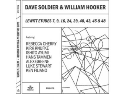 DAVE SOLDIER & WILLIAM HOOKER - Lewitt Etudes (CD)