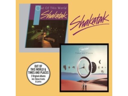 SHAKATAK - Times And Places + Out Of This World (CD)