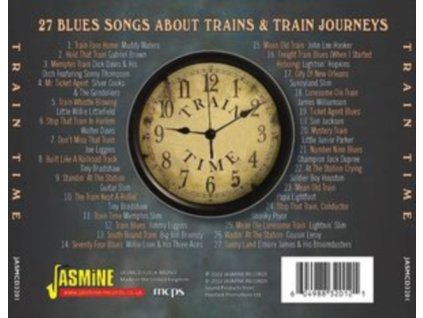 VARIOUS ARTISTS - Train Time: 27 Blues Songs About Trains & Train Journeys (CD)