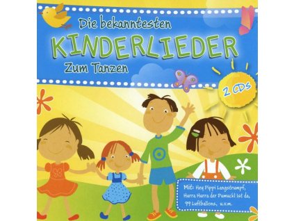 Various Artists - Die Bekanntesten Kinderlieder Zum Tanzen (CD)