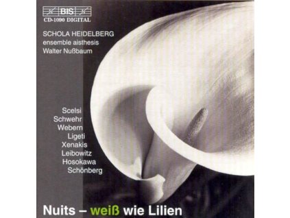 Schola Heidelberg - Nuits - "Weiß wie Lilien (CD)