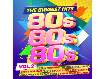 Various Artists - 80s 80s 80s - The Biggest Hits Vol. 2 (CD)