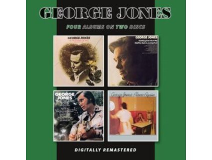 GEORGE JONES - A Picture Of Me (Without You) / Nothing Ever Hurt Me (Half As Bad As Losing You) / The Grand Tour / Alone Again (CD)