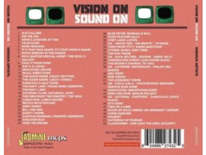 VARIOUS ARTISTS - Vision On / Sound On (Rarities Celebrating A Century Of Uk Broadcasting) (CD)