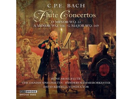 MOST / DANISH SINFONIETTA - Carl Philipp Emanuel Bach: Flute Concertos (CD)