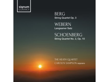 HEATH QUARTET / CAROLYN SAMPSON - Berg: String Quartet - Webern: Langsamer Satz - Schoenberg: String Quartet No. 2 (CD)