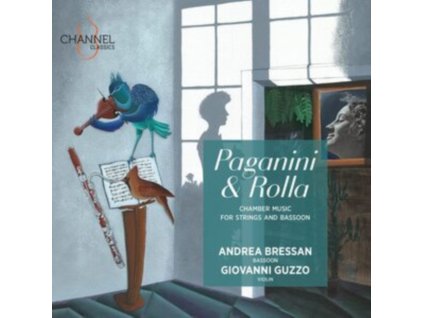 ANDREA BRESSAN / GIOVANNI GUZZO - Paganini And Rolla: Chamber Music For Strings And Bassoon (CD)