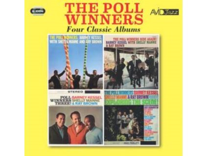 POLL WINNERS (BARNEY KESSEL / SHELLY MANNE / RAY BROWN) - Four Classic Albums (CD)
