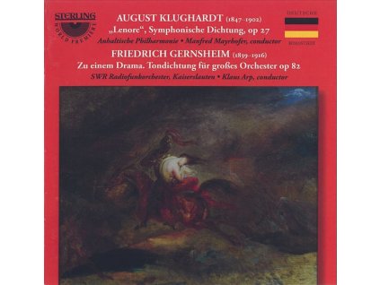 August Klughardt (1847-1902) - Symphonie Nr.2 d-moll op.27 "Leonore (CD)