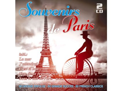 Various Artists - Souvenirs De Paris - 50 große Erfolge (CD)