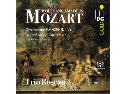 Wolfgang Amadeus Mozart (1756-1791) - Divertimenti KV 439b Nr.1,2,5 (SACD)