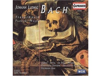 Johann Ludwig Bach (1677-1731) - Trauermusik (f.Soli,Doppelchor,2 Orchester) (CD)