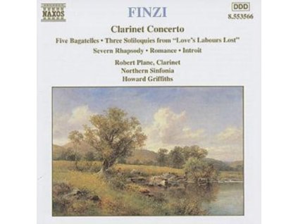 Howard Griffiths - FINZI - Clarinet Concerto / Five Bagatelles etc CD
