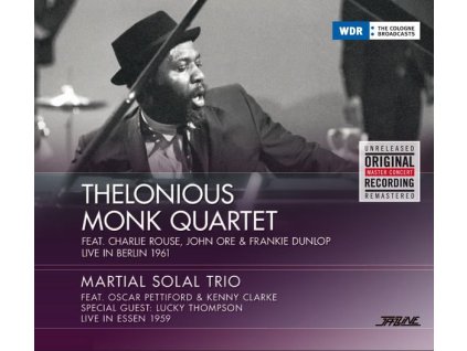 Thelonious Monk (1917-1982) - Live in Berlin 1961 (CD)