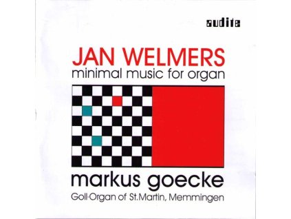 Jan Welmers - Minimal Music for Organ (CD)
